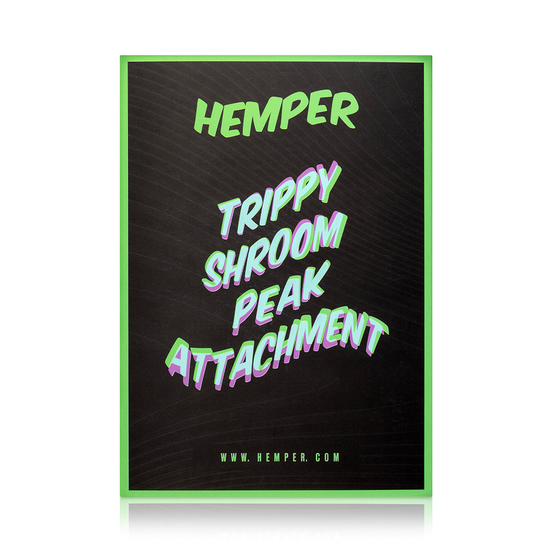 Hemper 'Trippy Shroom' Peak Replacement Glass Top