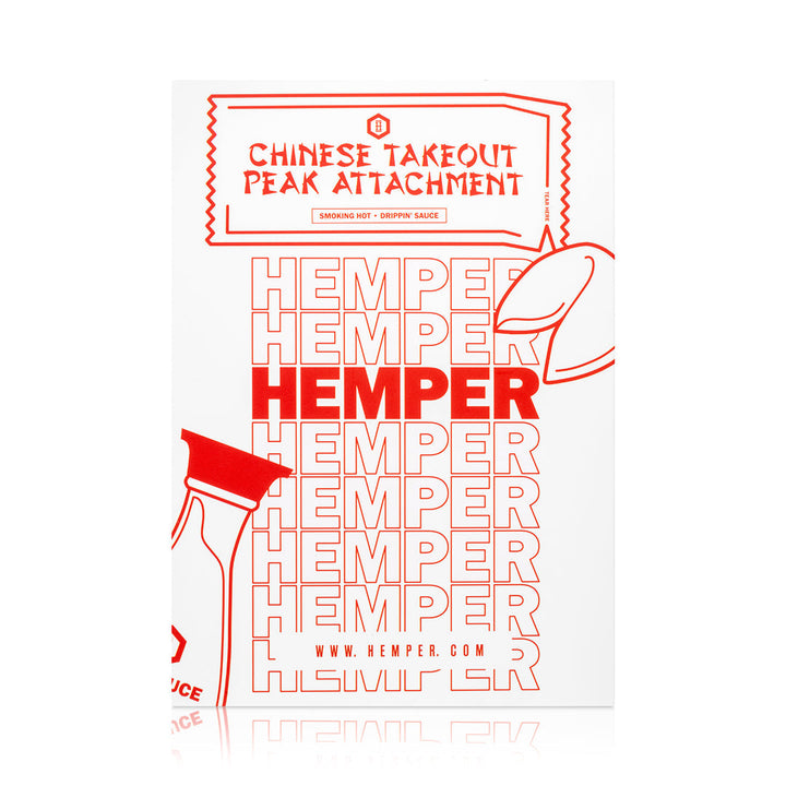 Hemper 'Chinese Takeout' Peak Replacement Glass Top