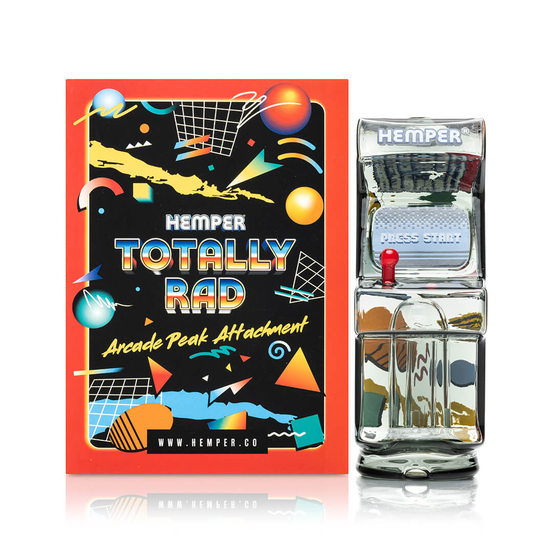 Hemper 'Totally Rad Arcade' Peak Replacement Glass Top