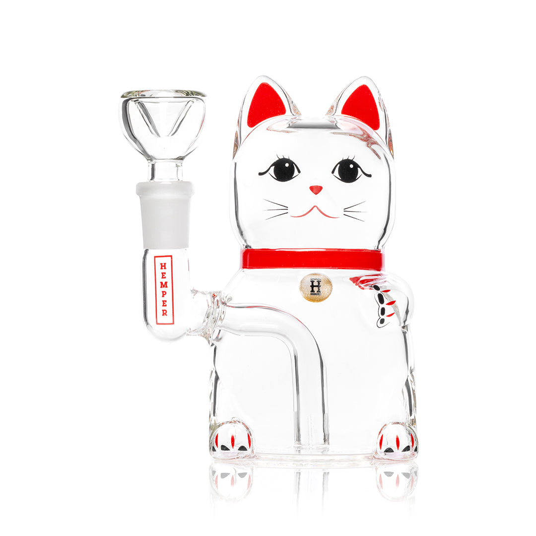 Hemper 'Lucky Cat' Water Pipe