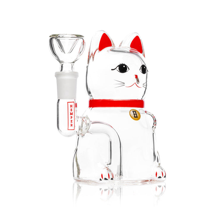 Hemper 'Lucky Cat' Water Pipe
