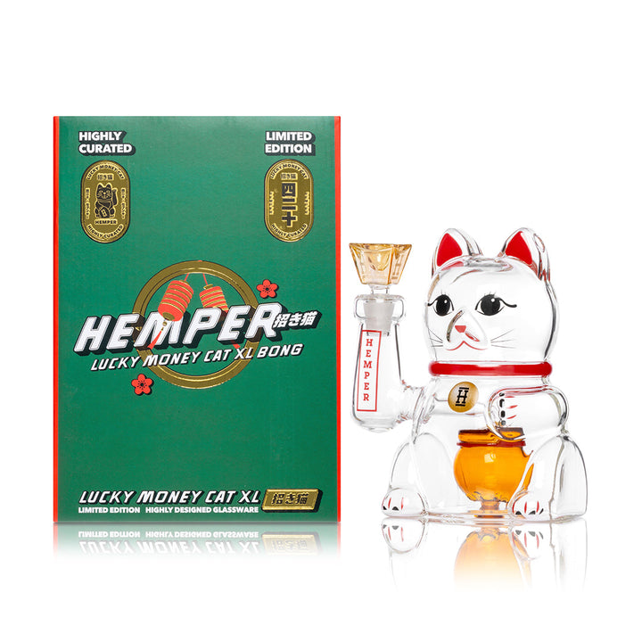 Hemper 'Lucky Cat' XL Water Pipe