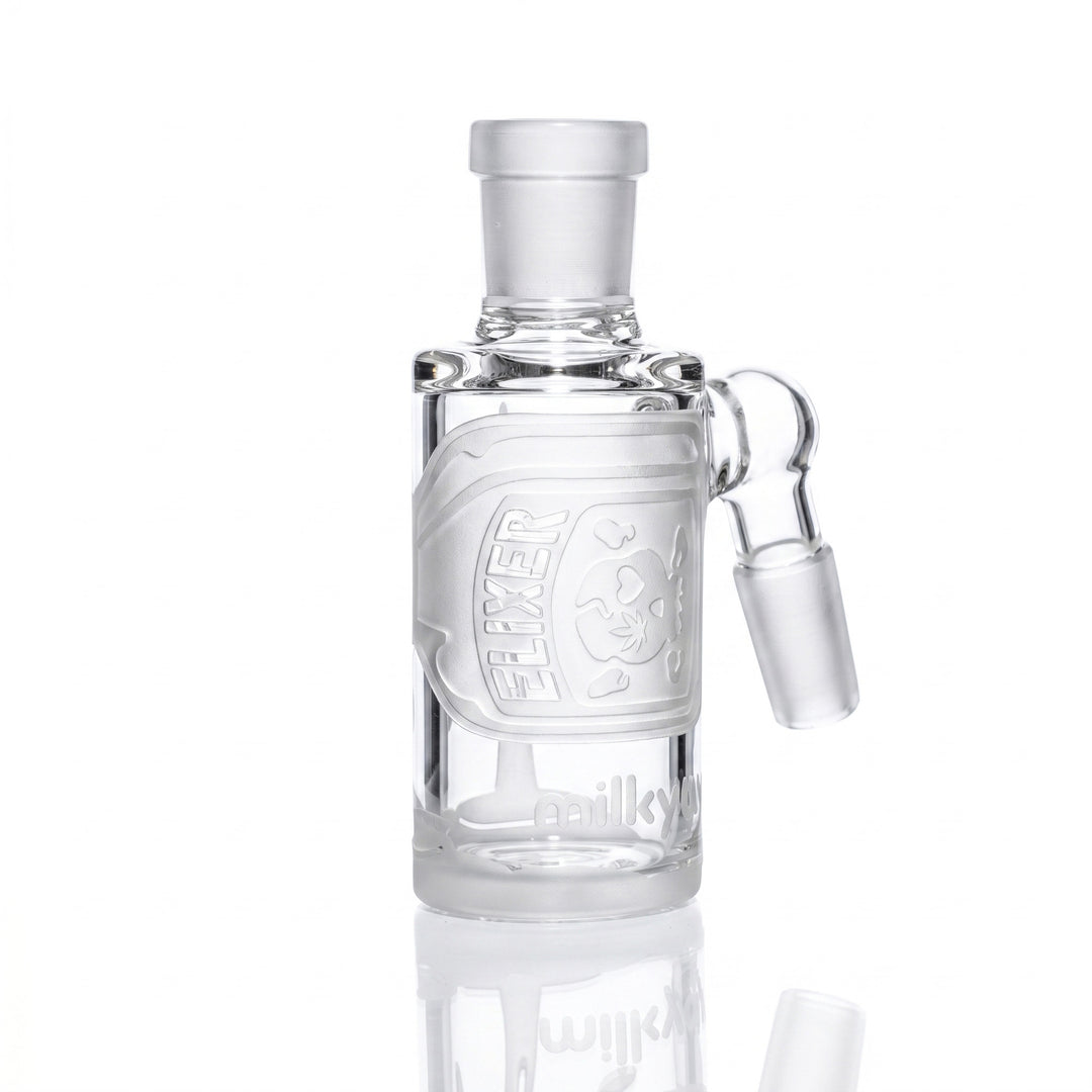 Milky Way Glass 4" Potion Rose Dry Ash Catcher