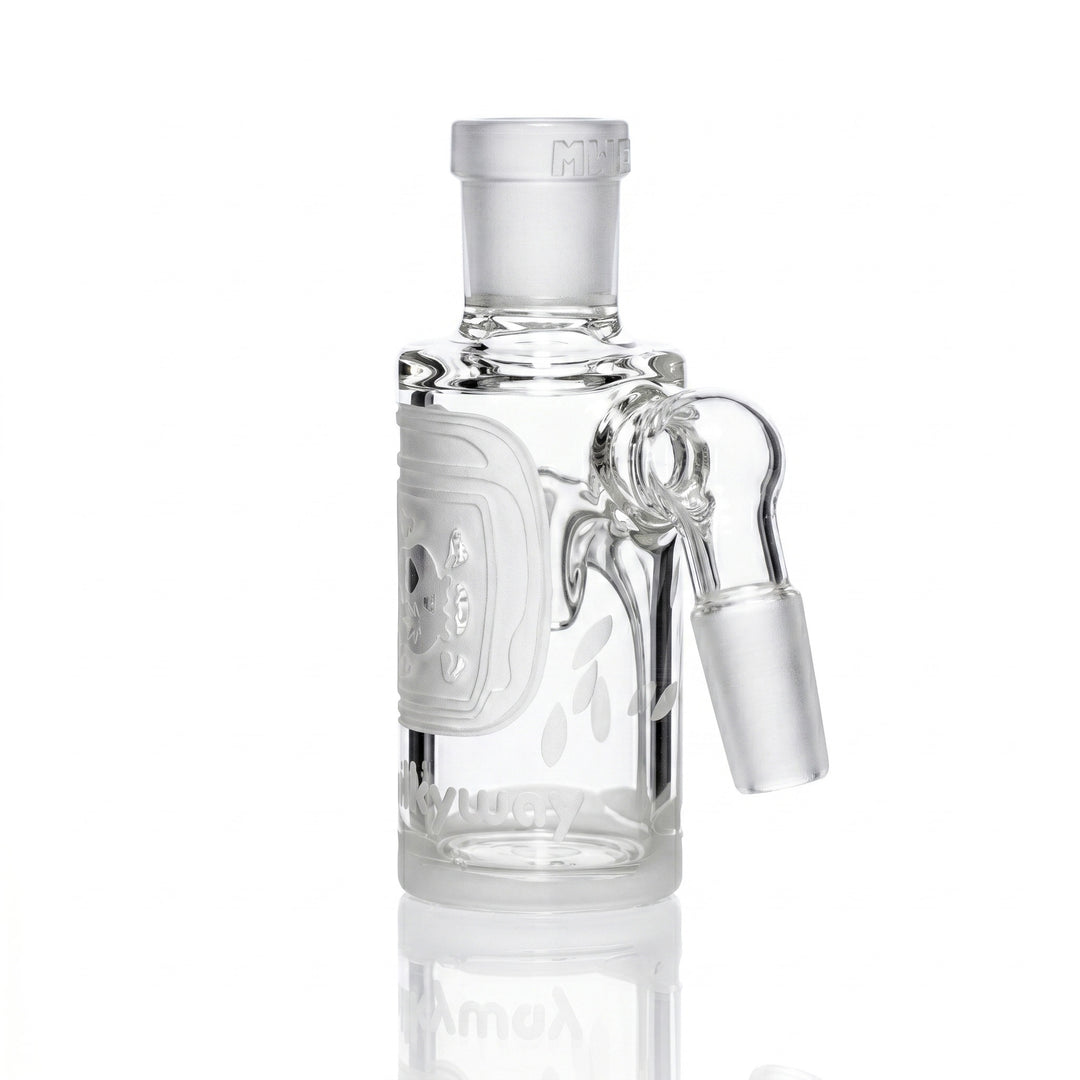 Milky Way Glass 4" Potion Rose Dry Ash Catcher