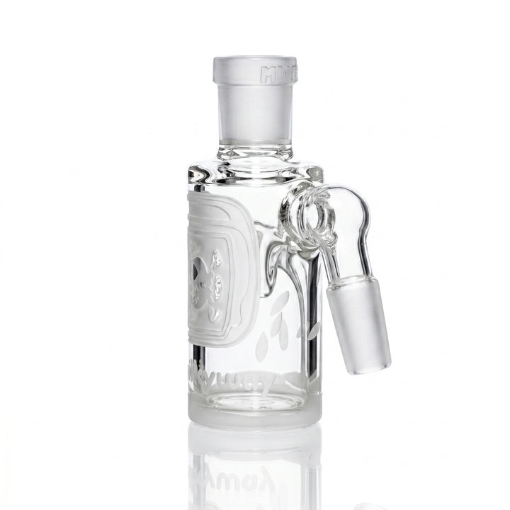 Milky Way Glass 4" Potion Rose Dry Ash Catcher