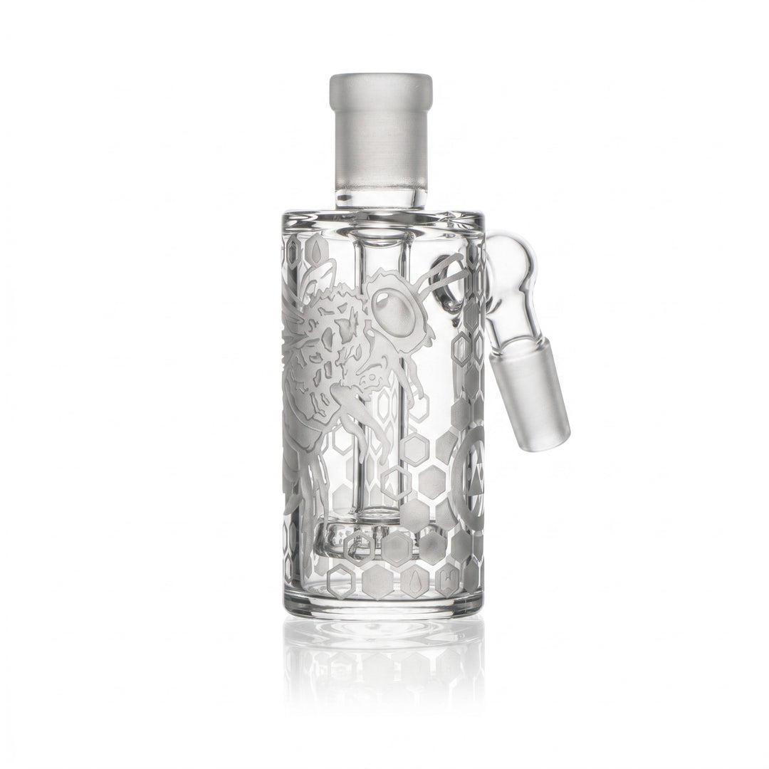 Milky Way Glass 5" Bee Hive Ash Catcher (Clear)