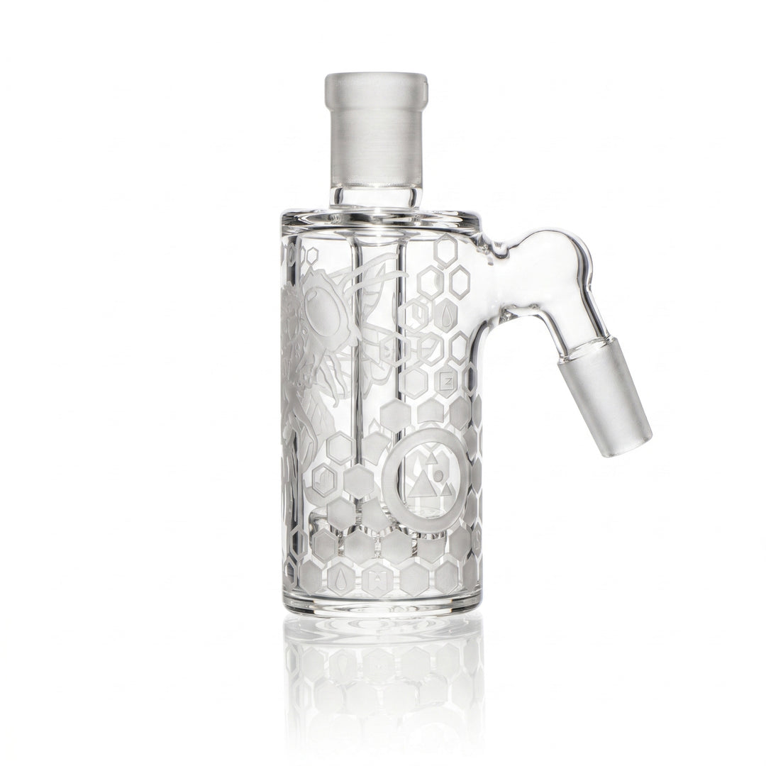 Milky Way Glass 5" Bee Hive Ash Catcher (Clear)