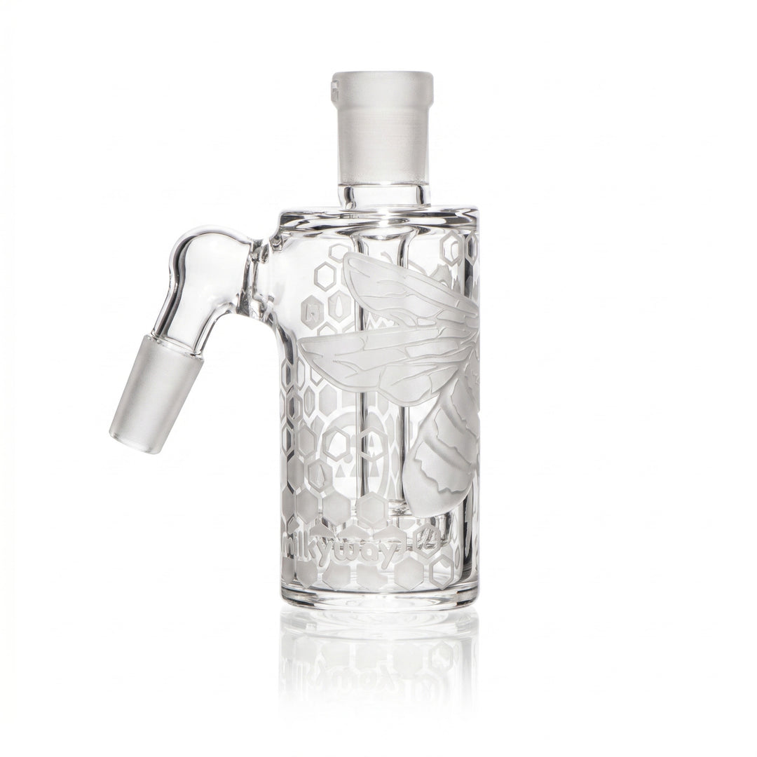 Milky Way Glass 5" Bee Hive Ash Catcher (Clear)