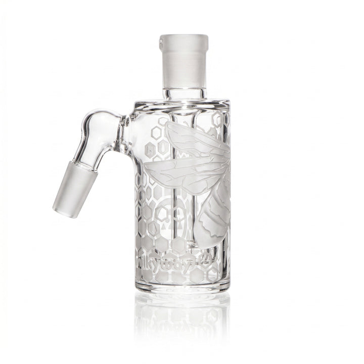 Milky Way Glass 5" Bee Hive Ash Catcher (Clear)