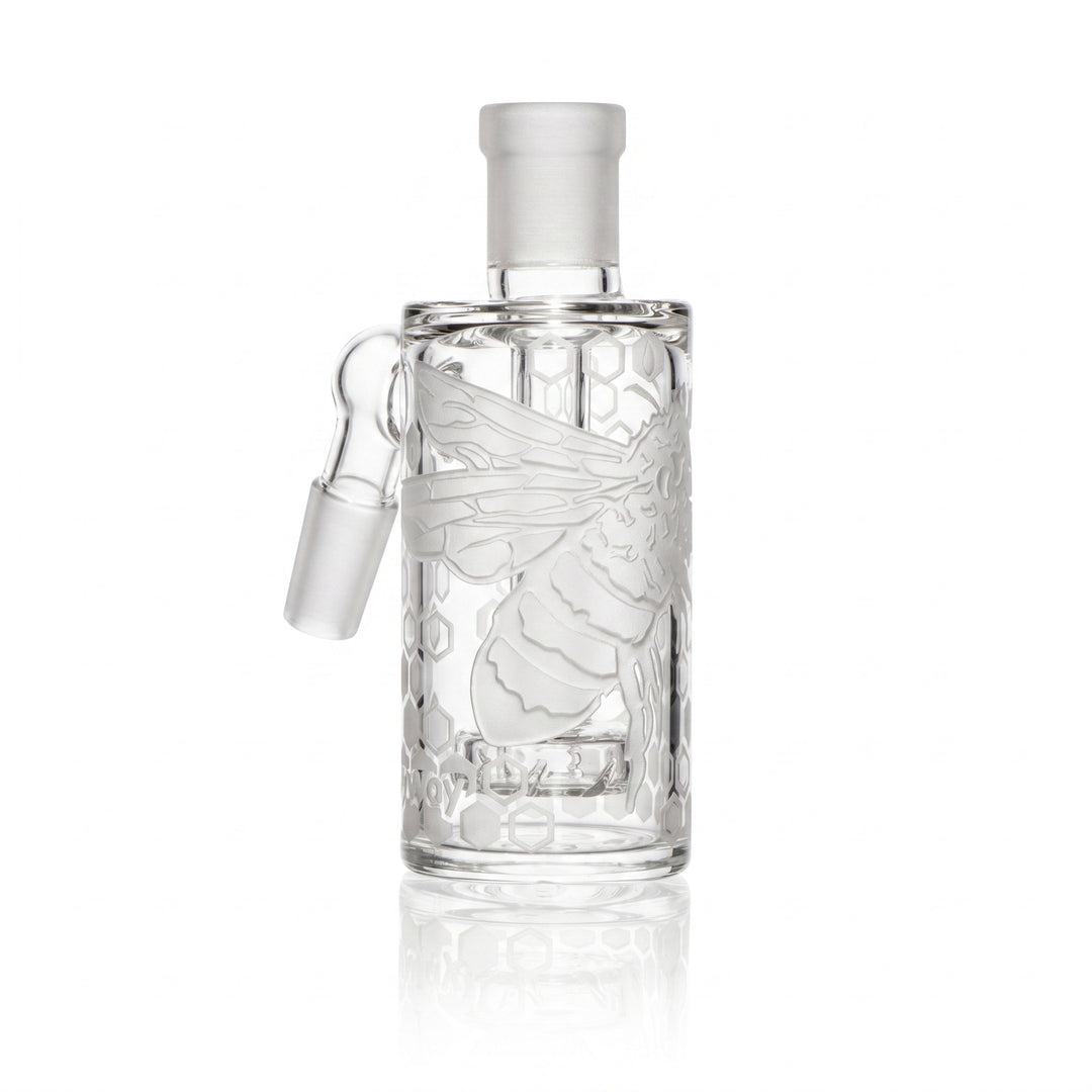 Milky Way Glass 5" Bee Hive Ash Catcher (Clear)