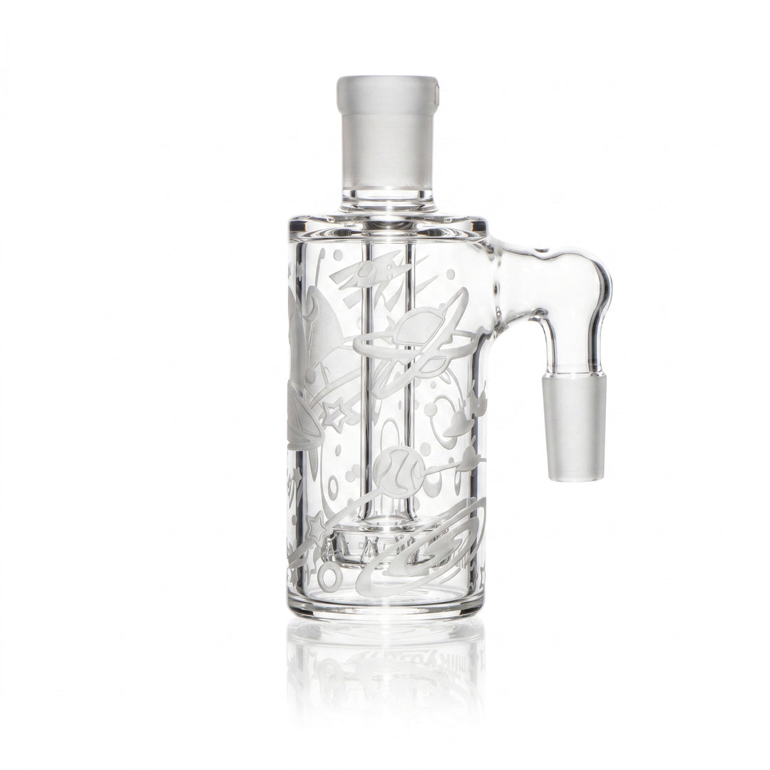 Milky Way Glass 5" Space Odyssey Ash Catcher (Clear)