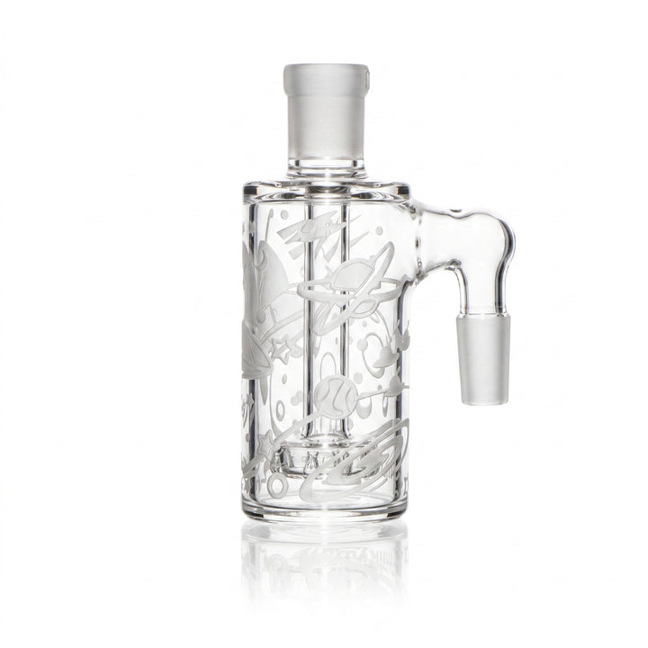 Milky Way Glass 5" Space Odyssey Ash Catcher (Clear)