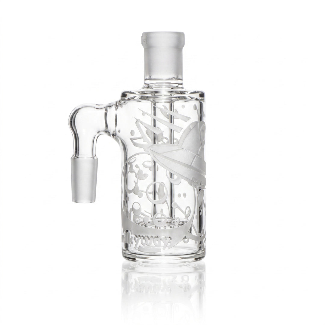 Milky Way Glass 5" Space Odyssey Ash Catcher (Clear)