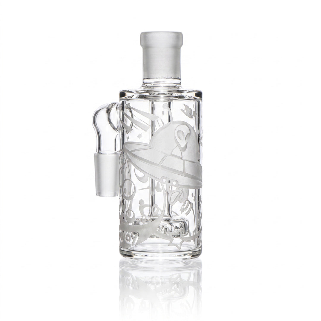 Milky Way Glass 5" Space Odyssey Ash Catcher (Clear)