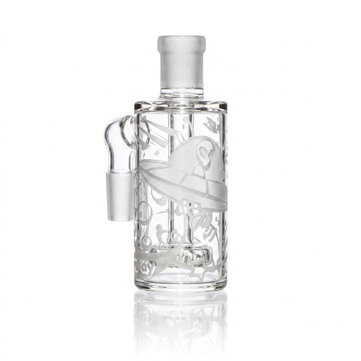 Milky Way Glass 5" Space Odyssey Ash Catcher (Clear)