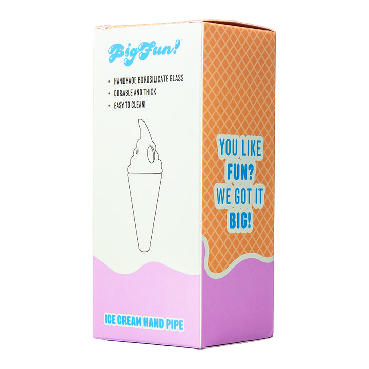 Big Fun Ice Cream Hand Pipe (Strawberry)