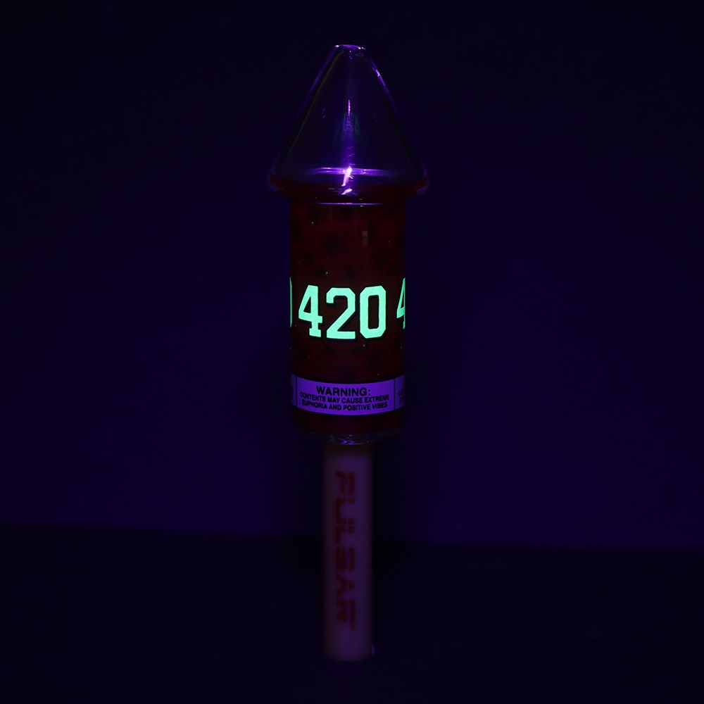 Pulsar Bottle Rocket Glass Joint & Cone Holder
