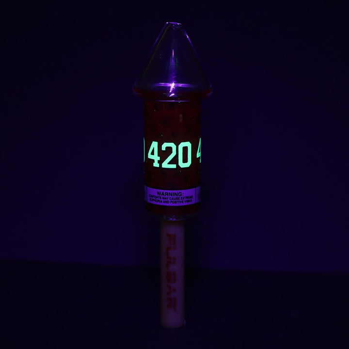 Pulsar Bottle Rocket Glass Joint & Cone Holder
