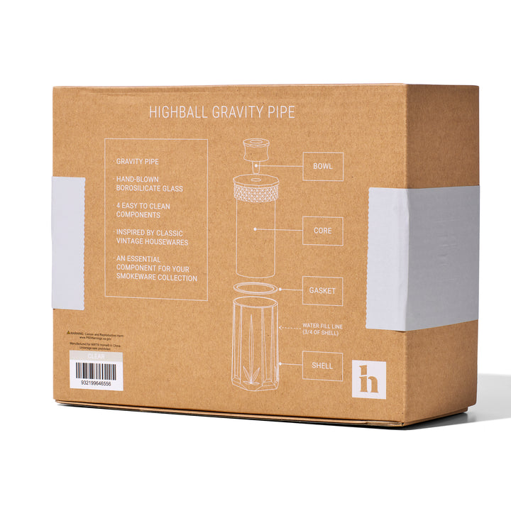 NWTN Home Highball Gravity Bong (Baltic Amber)