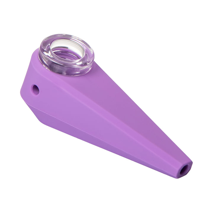 Softglass Token Hand Pipe (Amethyst)