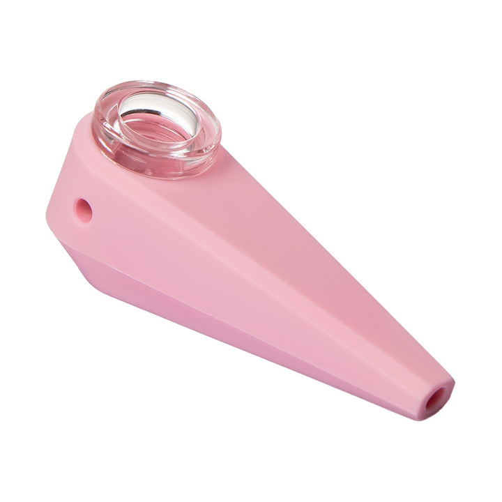 Softglass Token Hand Pipe (Rose)