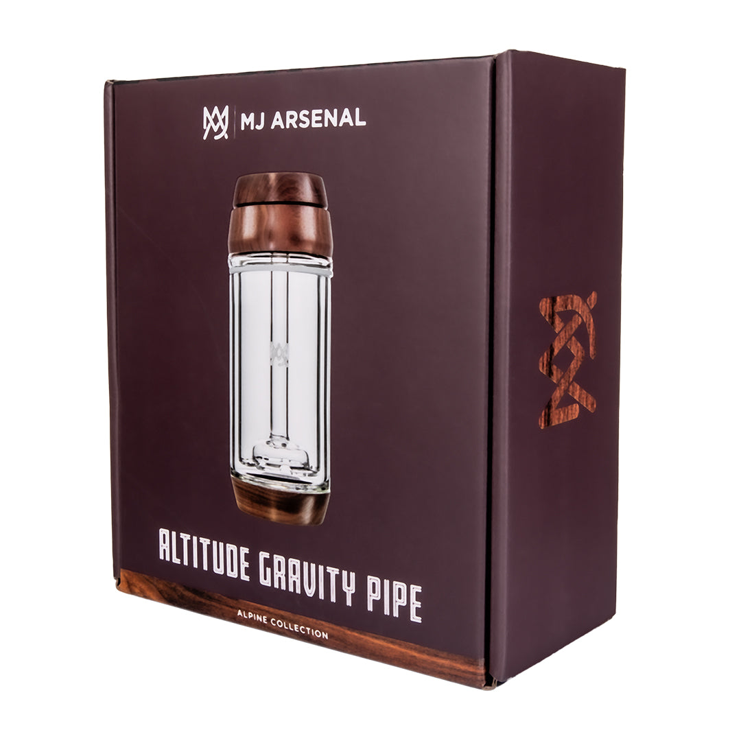 MJ Arsenal Alpine Altitude Gravity Bong (Walnut)
