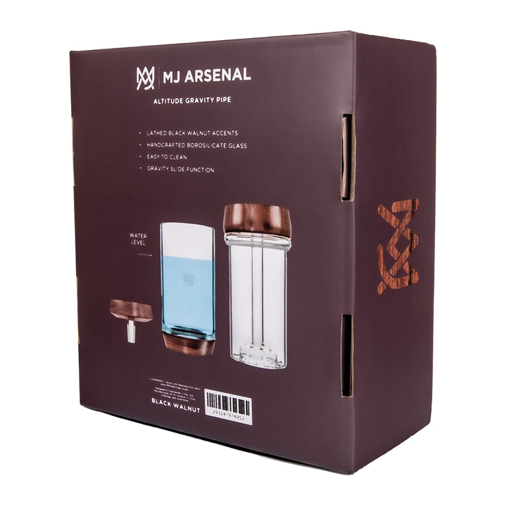 MJ Arsenal Alpine Altitude Gravity Bong (Walnut)