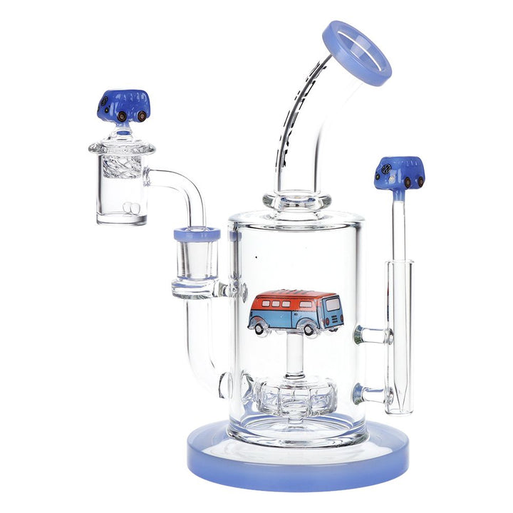 Pulsar Glow VW Bus Glass Dab Rig Set
