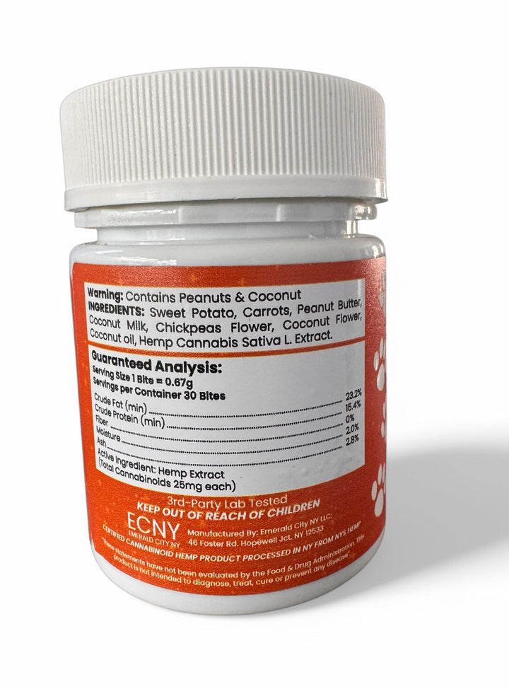 “Toby Treats” Pet Edibles - 25mg Per Treat (20mg CBD + 5mg CBN)