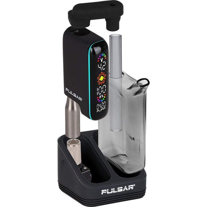 Pulsar DL 5.0 Bubbler Dab Kit with Wax Atomizer - 1000mAh / Black