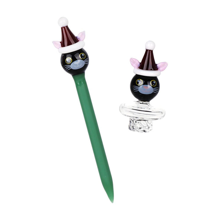 Holidaze Series Glass Dab Rig Set