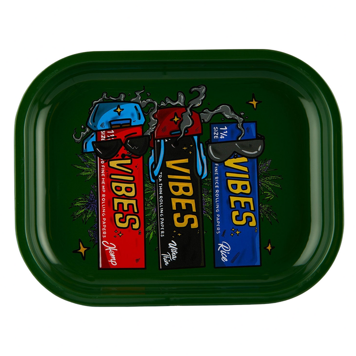 VIBES 3s A Crowd Rolling Tray