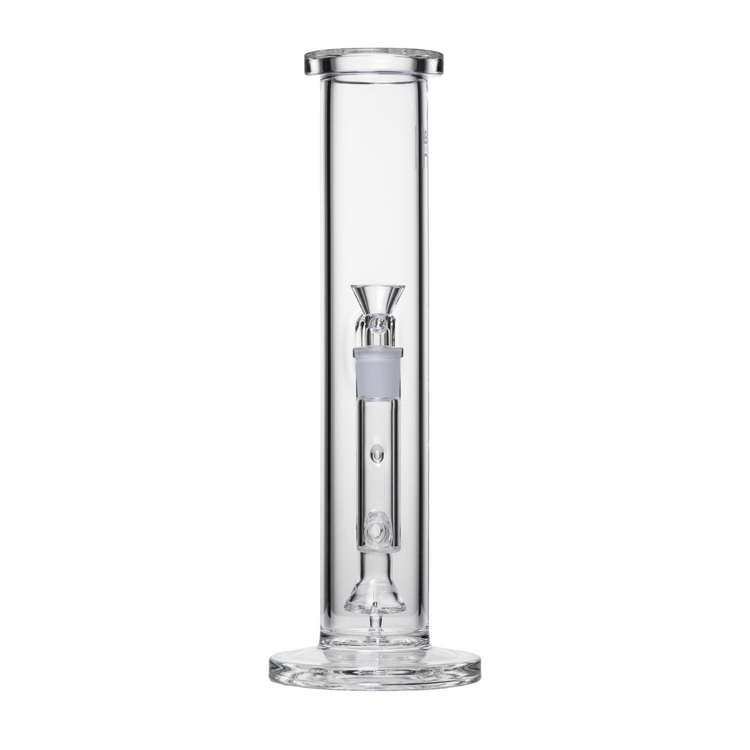 Human Grade 12" Straight Tube Water Pipe (Clear)