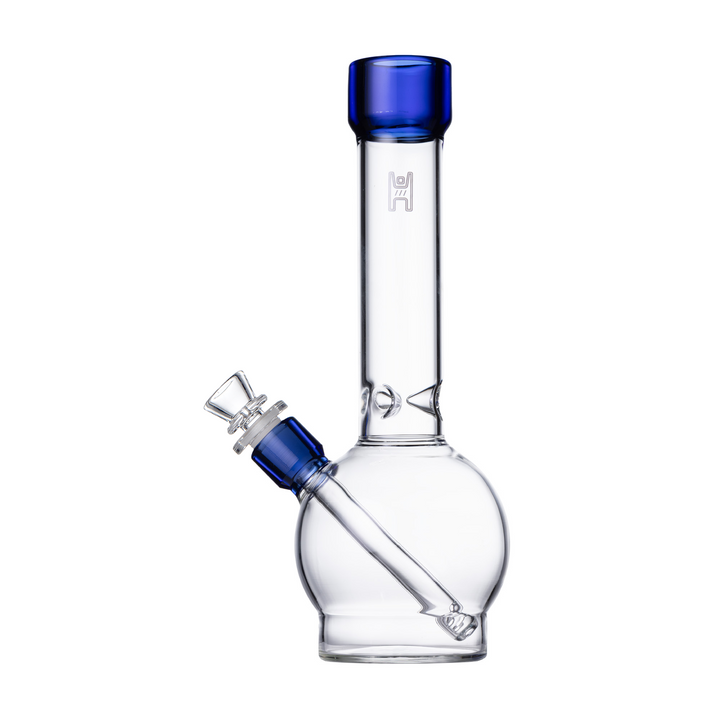 Human Grade 12" Ball Water Pipe (Blue)