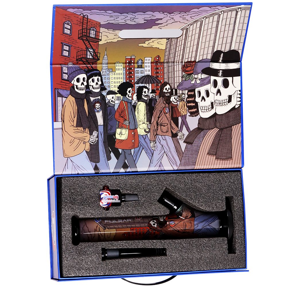 The Grateful Dead x Pulsar Inside Print Straight Tube Glass Water Pipe