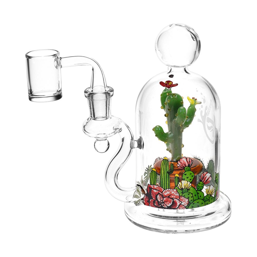Cactus Terrarium Glass Dab Rig