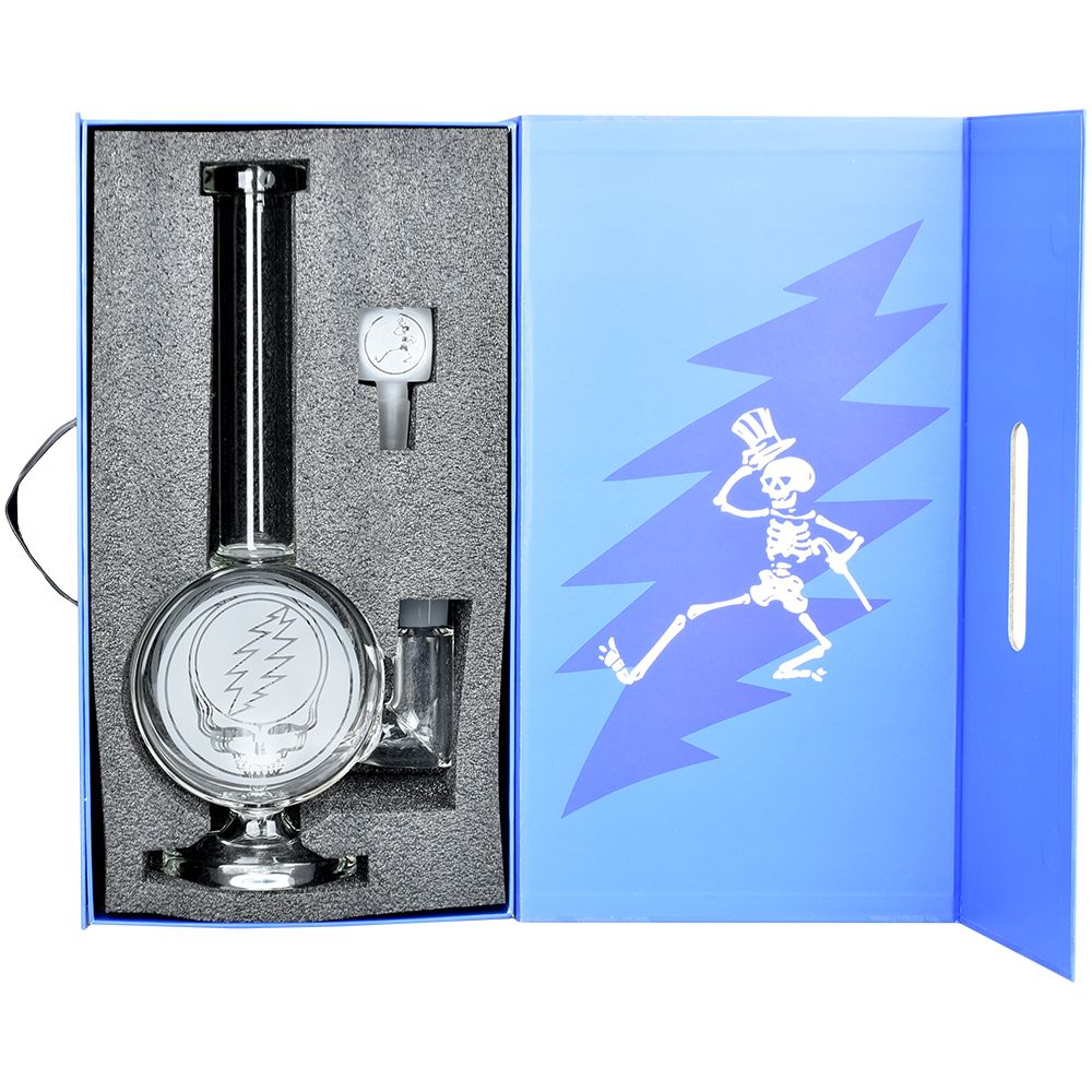 Grateful Dead x Pulsar Round Steal Your Face Water Pipe