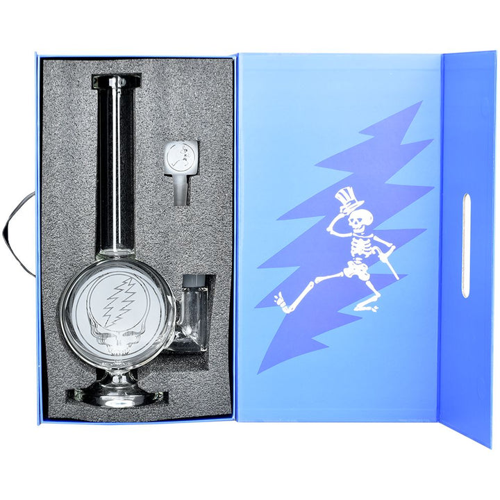 Grateful Dead x Pulsar Round Steal Your Face Water Pipe