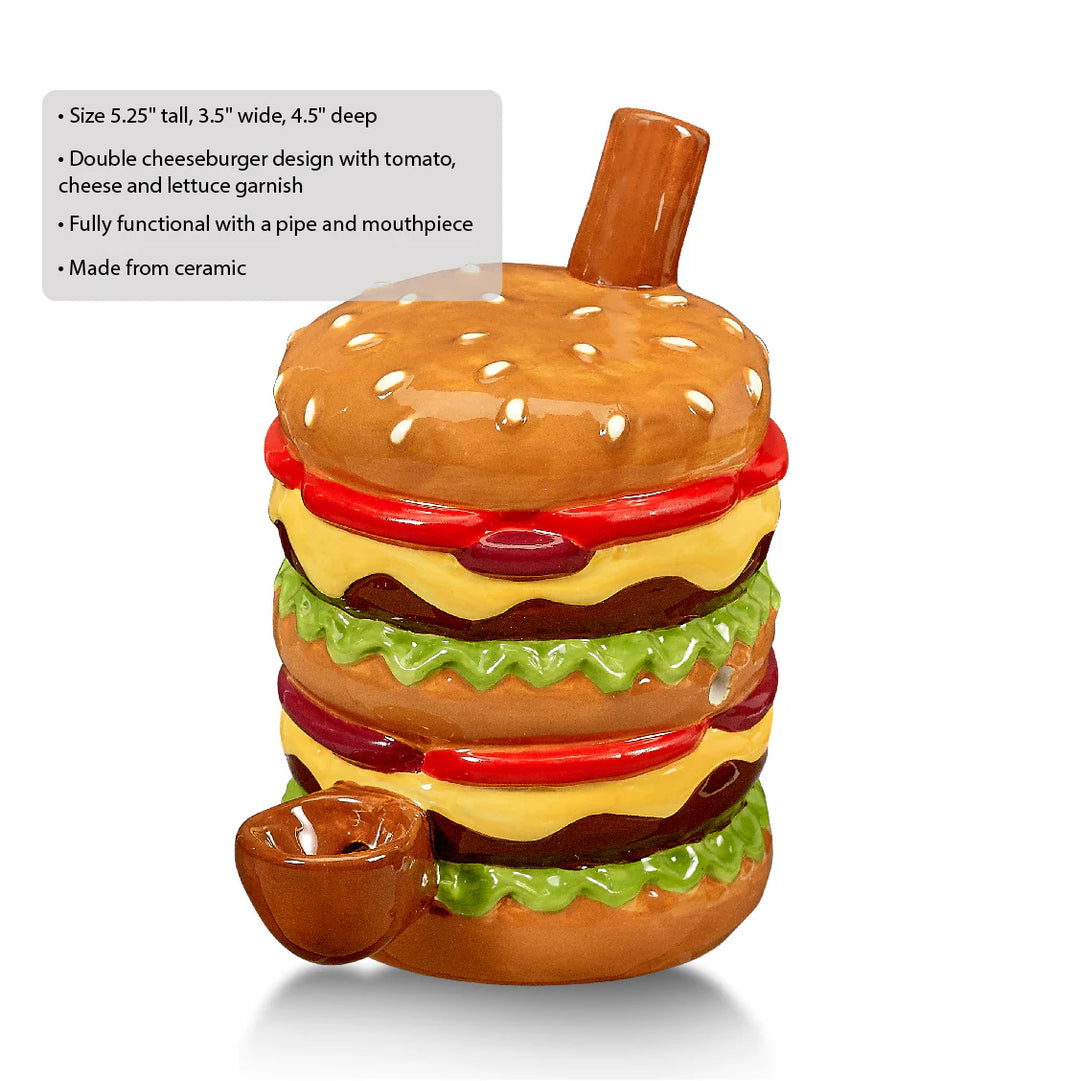 Cheeseburger Pipe