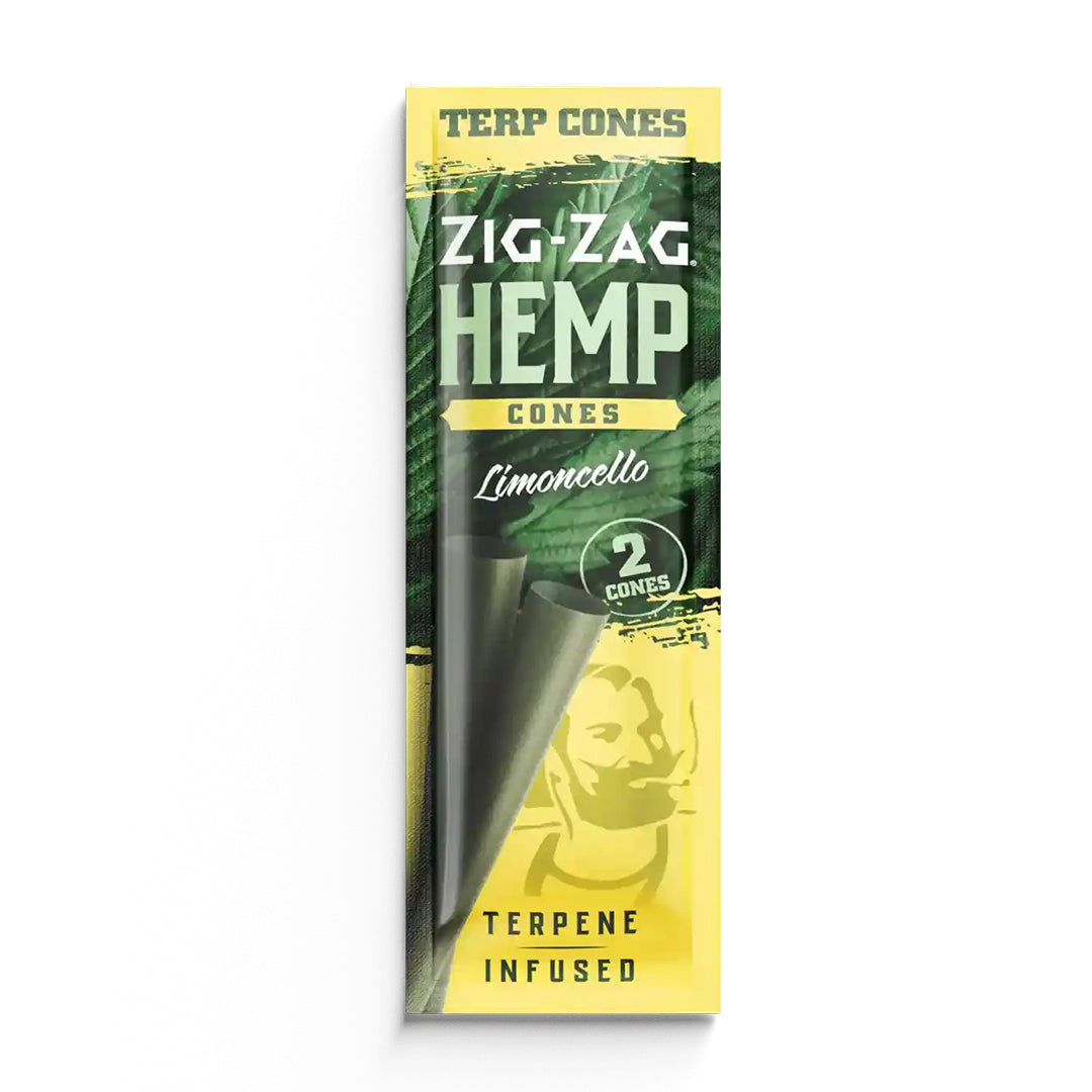 Zig-Zag Terpene-Infused Hemp Cones (Limoncello)