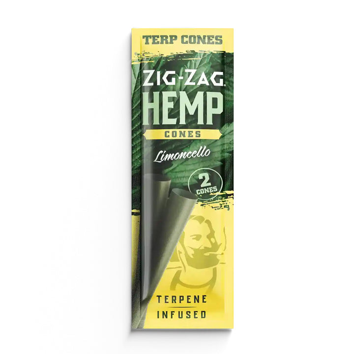 Zig-Zag Terpene-Infused Hemp Cones (Limoncello)