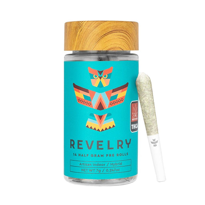 Revelry Premium Indoor THCA Pre-Rolls | 0.5g (14 Pack)