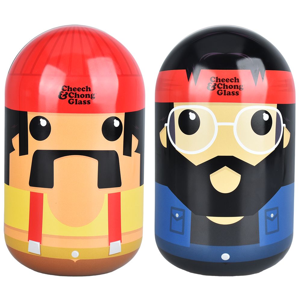 Cheech & Chong Joint Hand Pipe in Collectible Tin Case