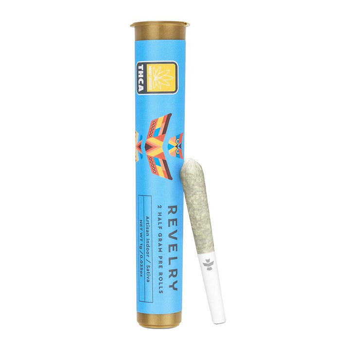 Revelry Premium Indoor THCA Pre-Rolls | 0.5g (2 Pack)