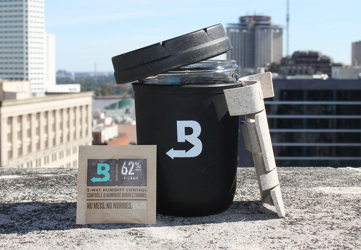 RE:STASH Boveda Jar 8oz (+Re:vider & Boveda Pack)