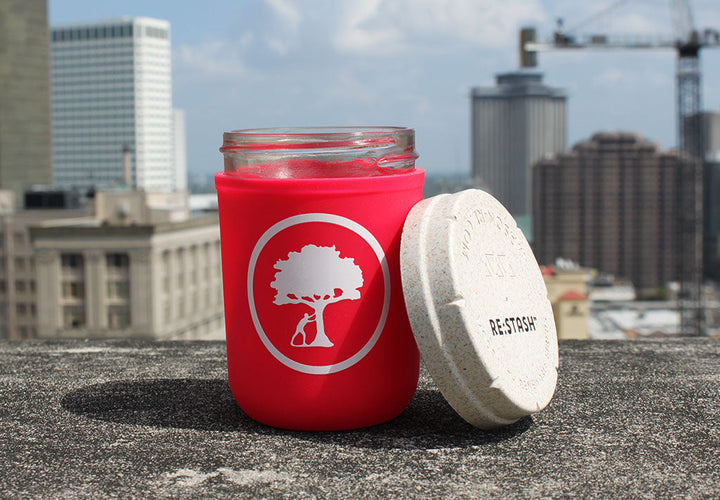 RE:STASH JAR 8oz Push Trees