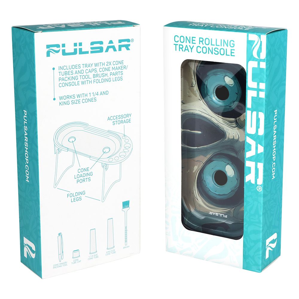 Pulsar Elevated Cone Rolling Tray Console