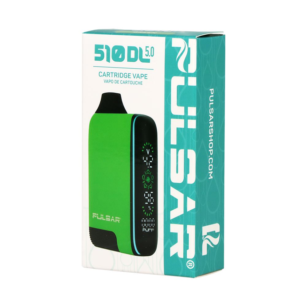Pulsar 510 DL 5.0 Precision Voltage Control LCD Screen Vape Bar | 1000 SnowTree Pulsar 510 DL 5.0 Precision Voltage Control LCD Screen Vape Bar | 1000 SnowTree
