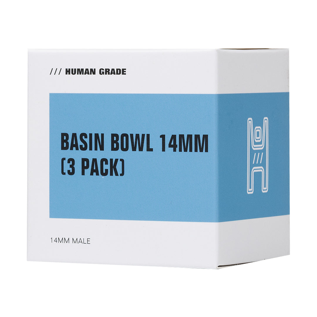 Human Grade 3-Pack Basin Bowls (14mm)