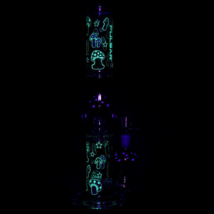 Pulsar Shroom Shenanigans Glass Water Pipe
